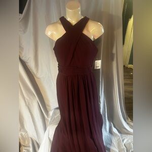 Stylish Cabernet Dress David’s Bridal NWT